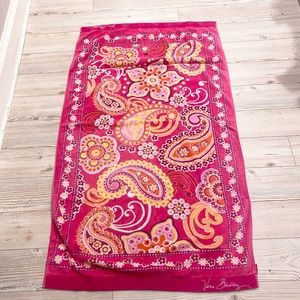 VERA BRADLEY large beach towel